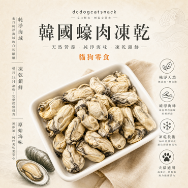 🦪 海中牛奶-韓國蠔肉凍乾