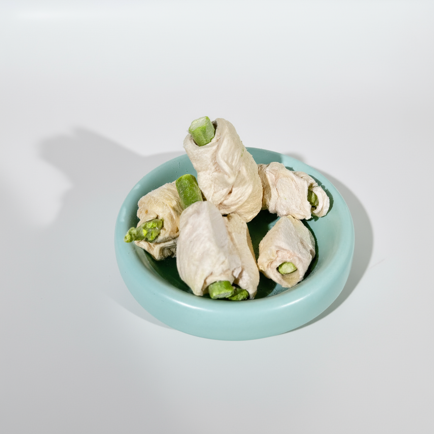 🐔 Chicken Roll Asparagus Freeze-Dried Cat and Dog Snacks