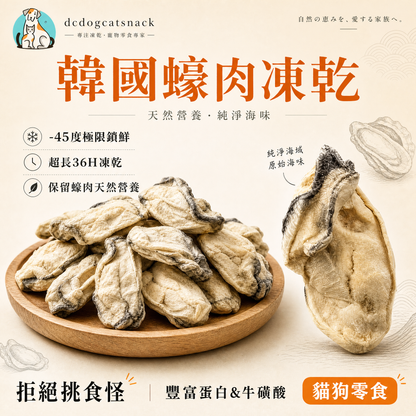 🦪 海中牛奶-韓國蠔肉凍乾