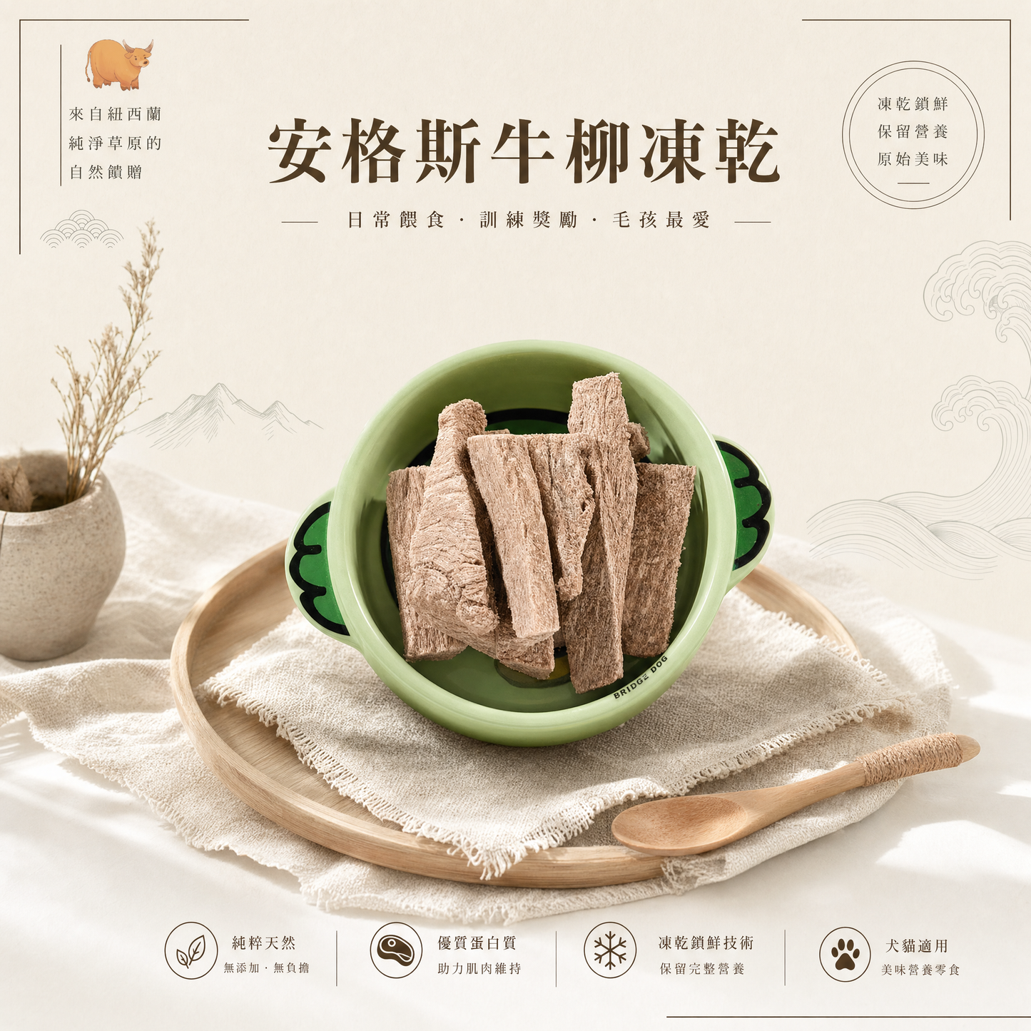【限時秒殺⚡】每人限購5罐！🐮安格斯牛柳凍乾-汪喵零食
