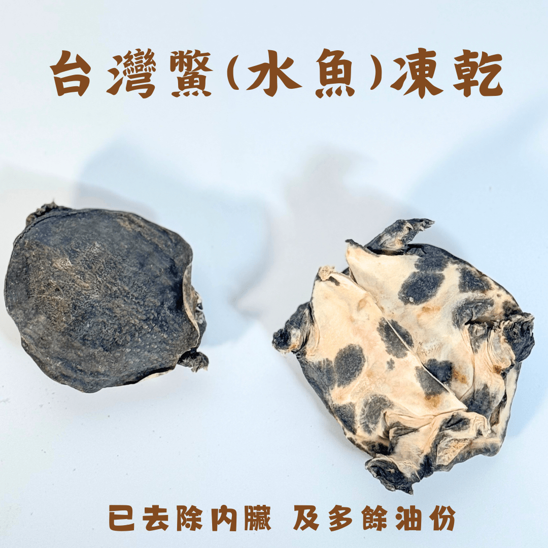 台灣水魚(鱉)凍乾 - 狗狗磨牙零食 - Dcdogcatsnack